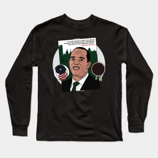 Hakeem Jeffries First Black House Democratic Leader - U.S. flag donuts And Coffee Breakfast Long Sleeve T-Shirt